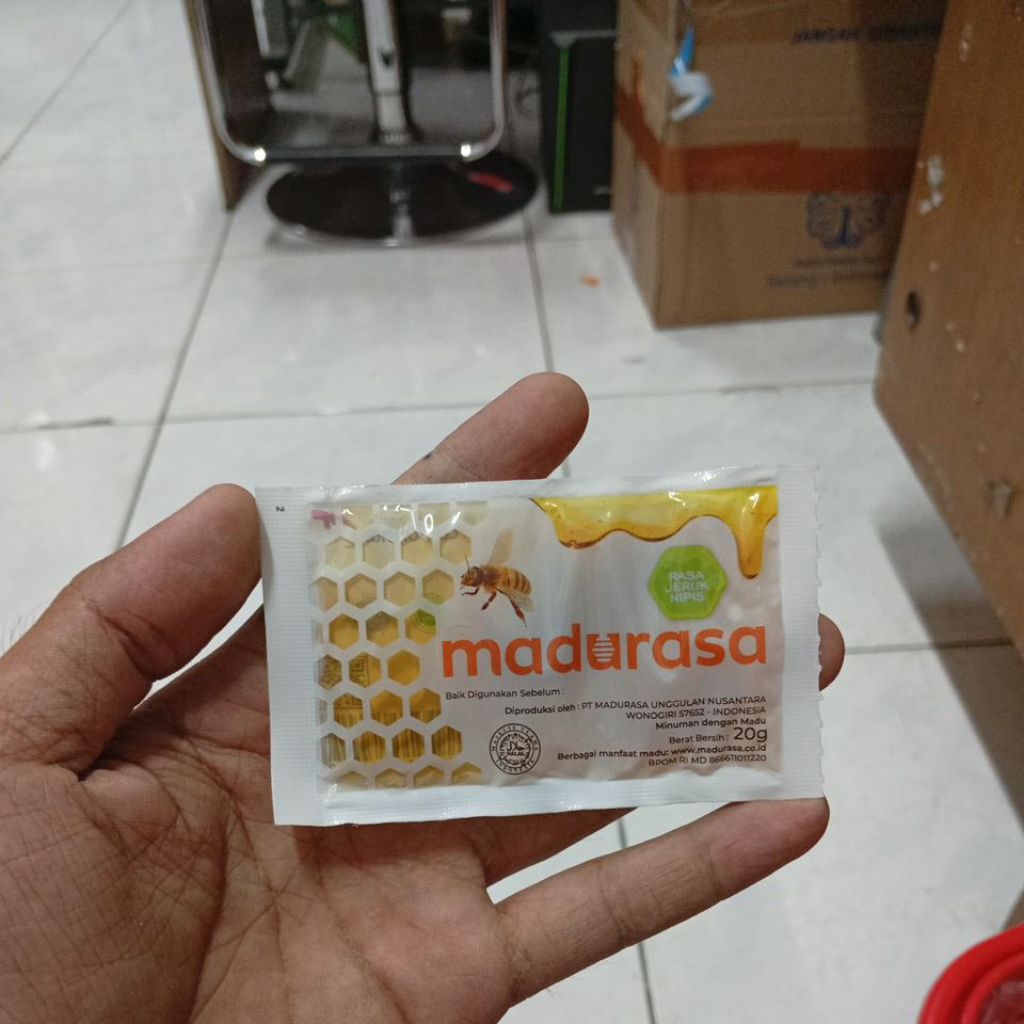 

madu rasa jeruk 1 sst