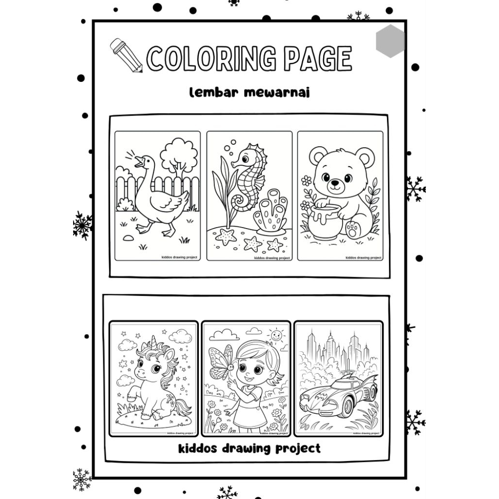 

lembar mewarnai isi 25 lembar kertas hvs