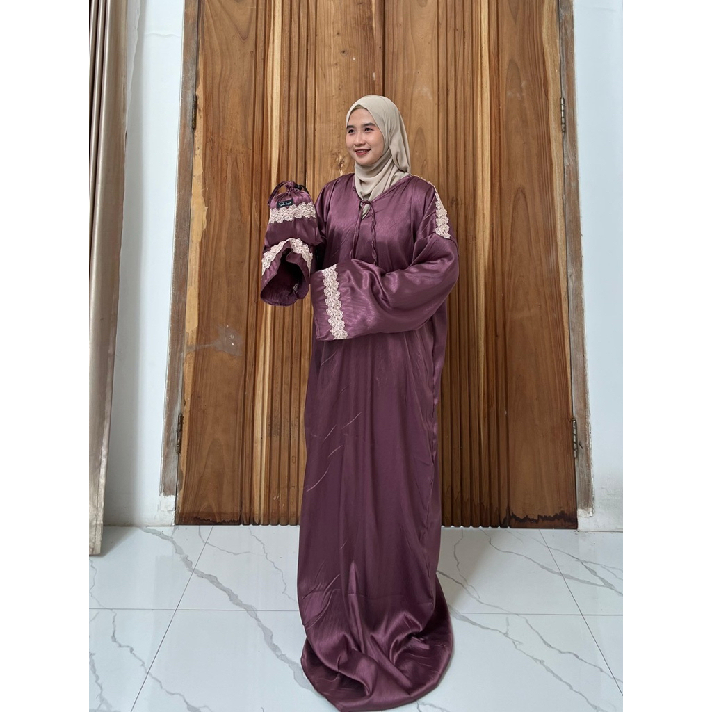 Mukena Abaya Travel | Eloraa Basic | Mukena Dewasa | Abaya 354