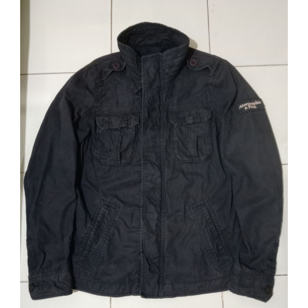 jaket vintage trucker abercrombie
