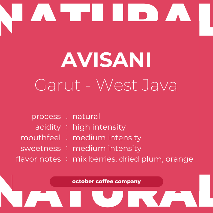 

AVISANI WANOJA NATURAL - Kopi Jawa Barat, Single Origin, Arabica
