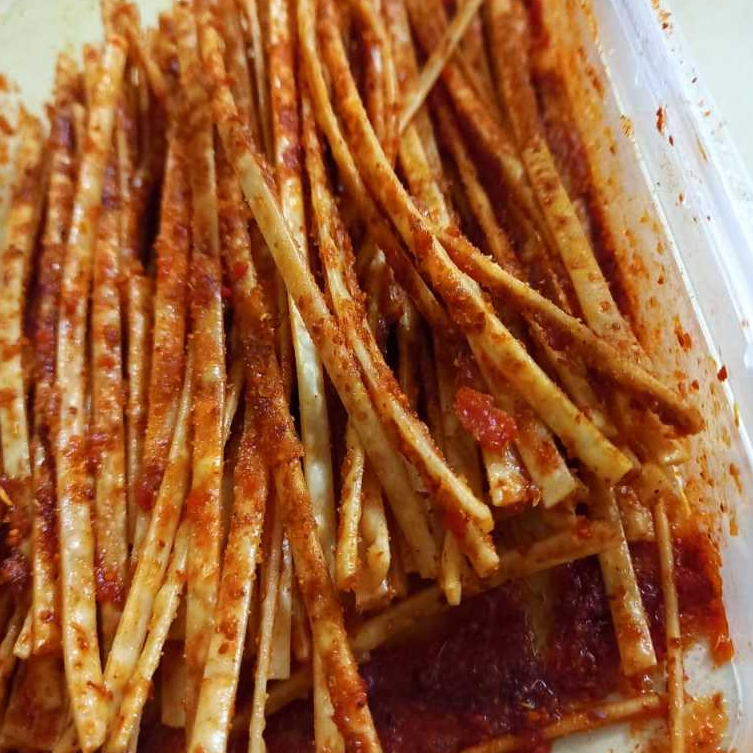 Mie Lidi Gepeng Cetar Bumbu Kering Enak Gurih