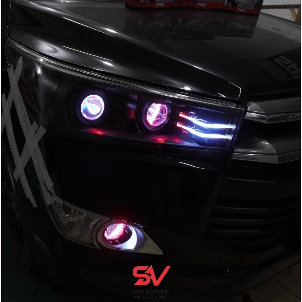 CUSTOM HEADLAMP INNOVA REBORN BY SAN VARIASI