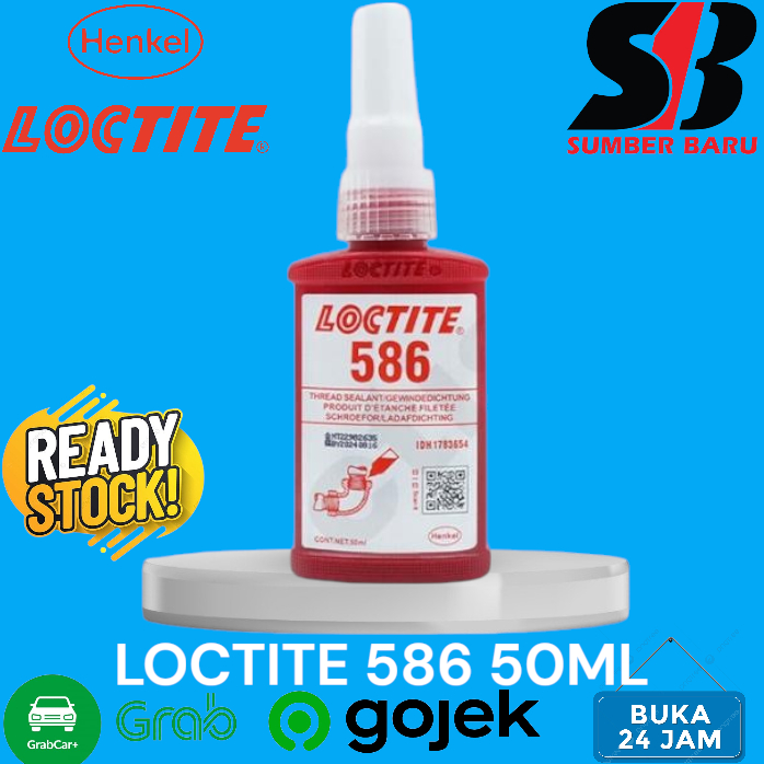 

LEM 586 50ML / LEM 586 50 ML Pengaman Baut dan sekrup