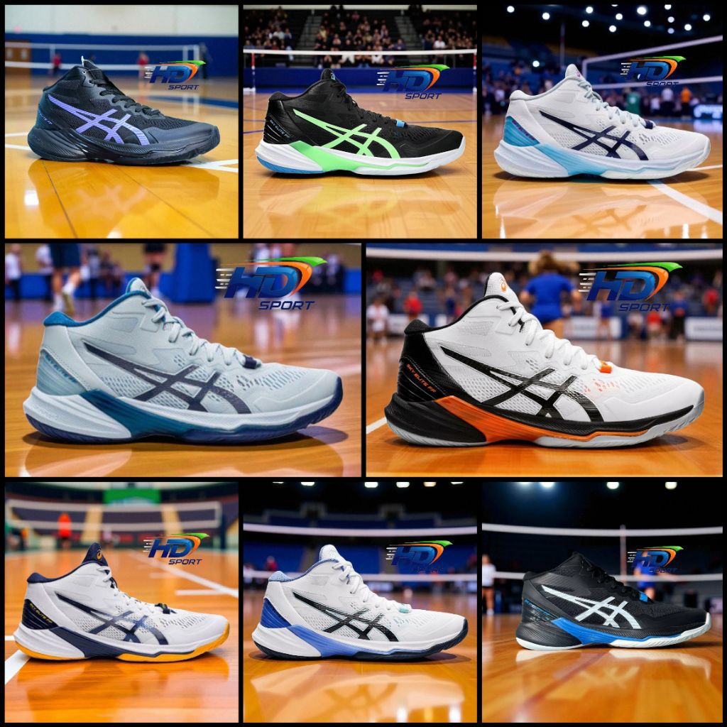 COD Sepatu Voli Pria / Asics Sky Elite 2 / Sepatu Olahraga / Sepatu Voli Import