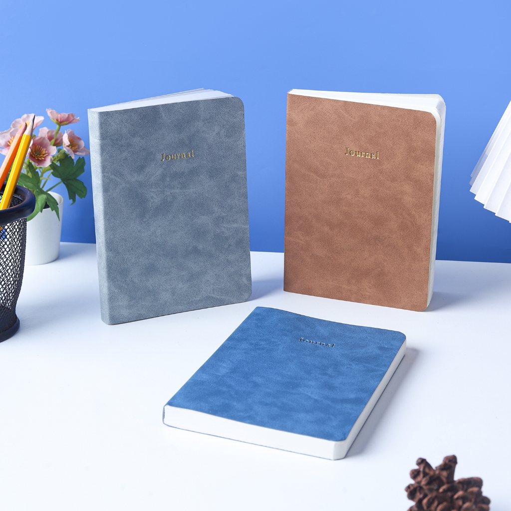 

Bukuqu Soft Leather B6 #Journal - Notebook kulit premium - cream paper