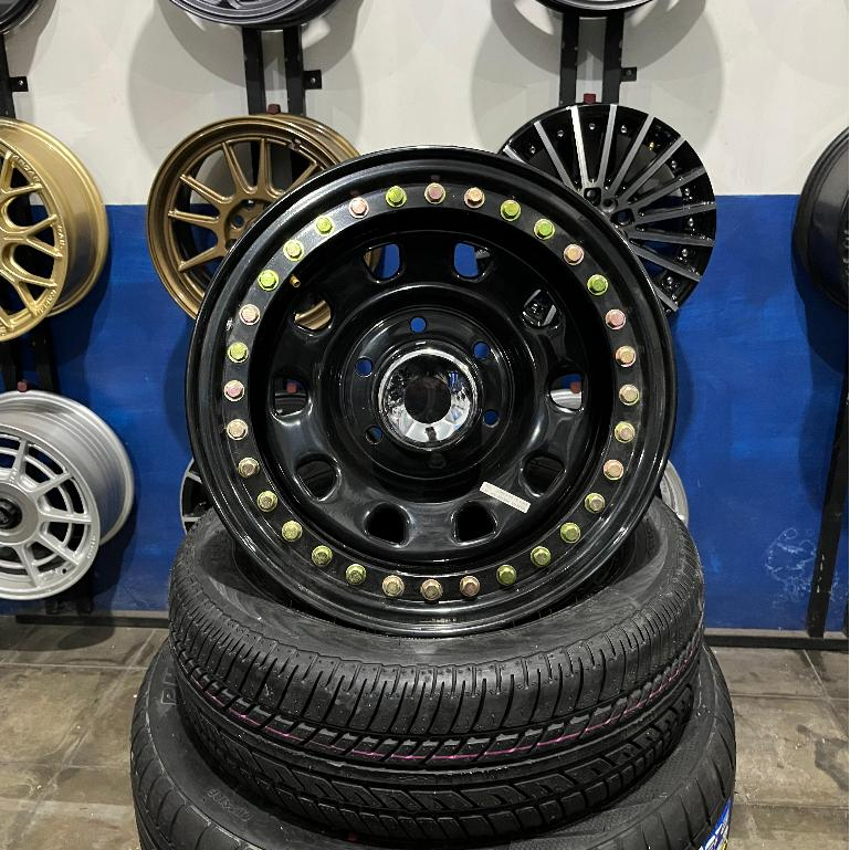 velg kaleng daytona r15 lebar 8 untuk hilux triton blazzer panther touring
