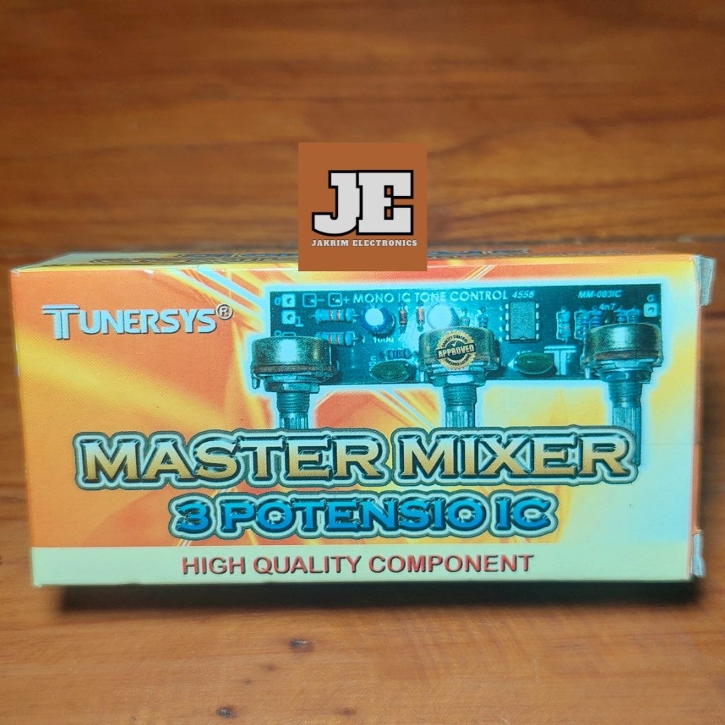 Kit Master Mixer 3 Potensio IC Tunersys MM-003 IC
