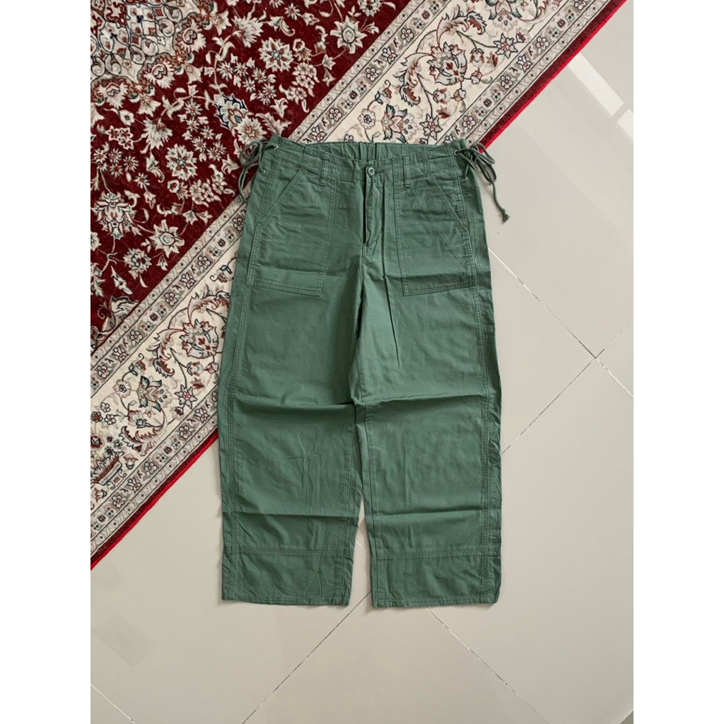 Beams Heart Fatigue Military Lace Up Trousers