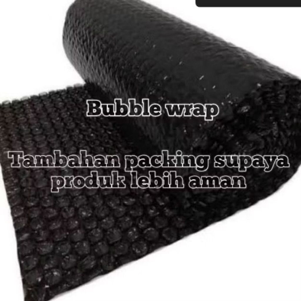 

Bubblewrap tambahan agar packing lebih aman