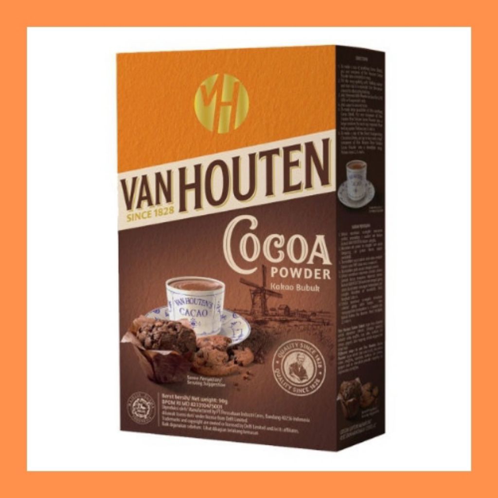 

Van Houten Cocoa Powder 40gr / 45gr - Coklat bubuk