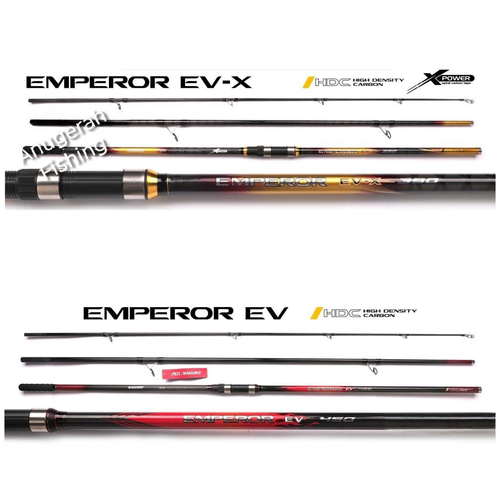Joran Maguro EMPEROR EV-X | EMPEROR EV | Joran Tebing | Telescopic Rod | Joran Casring | Joran Pasir