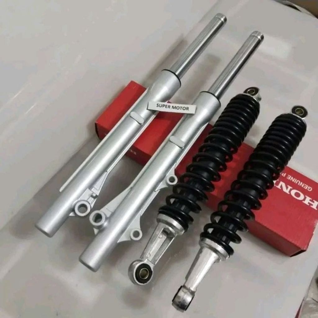 Paket Shock Depan+Belakang Supra fit New Kharisma Supra fit Ori