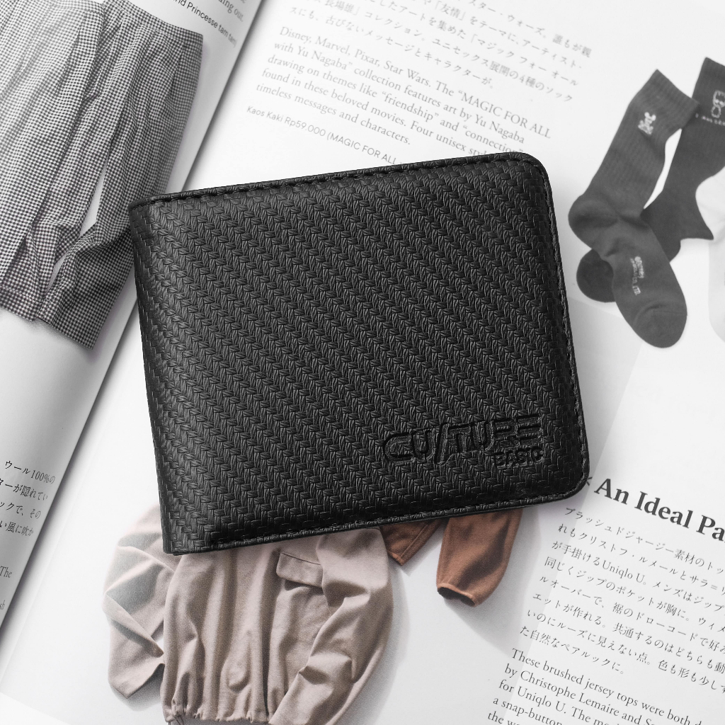 Culture Basic | Dompet Pria Carbon