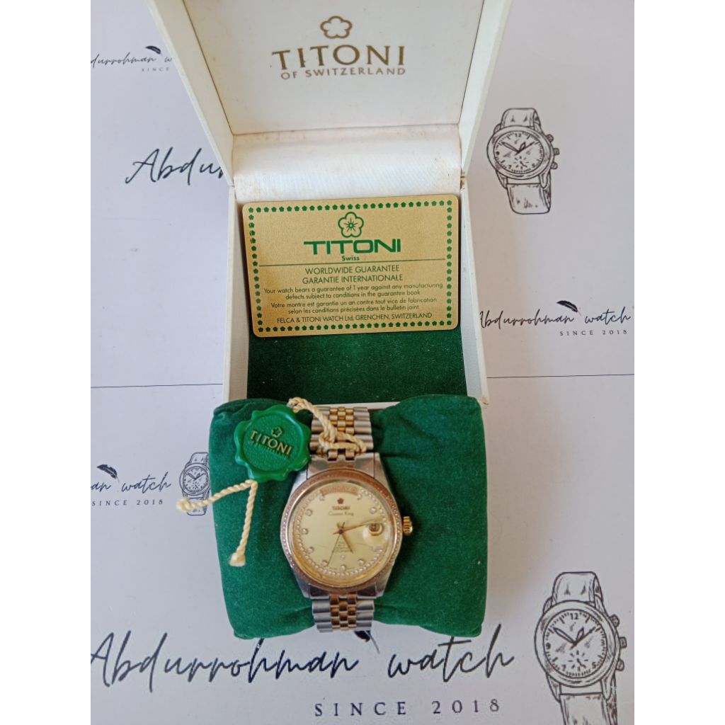 Titoni cosmo king 737 original fullset box