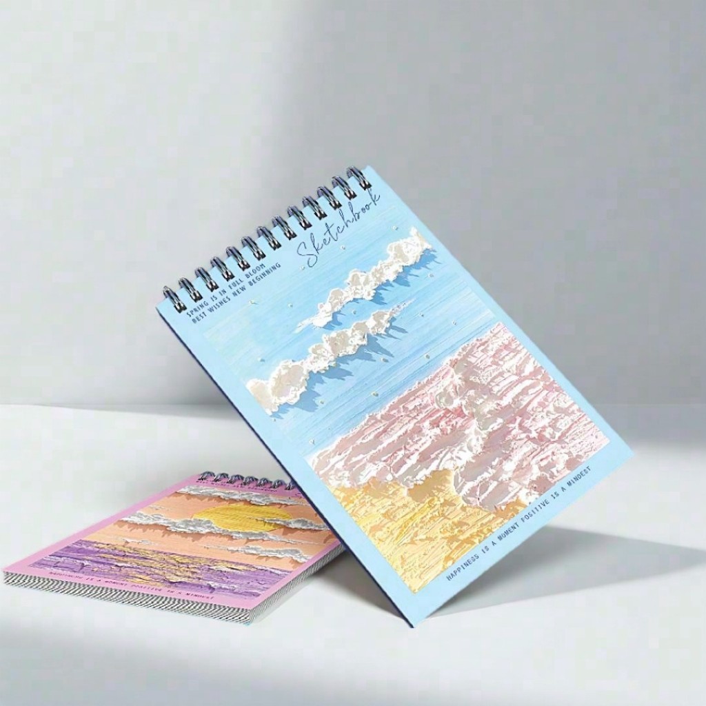 

[TERBARU] Sketchbook A5 Buku Gambar A5 Buku Sketsa Vertikal Jilid Spiral 45 Lembar / 90 Halaman