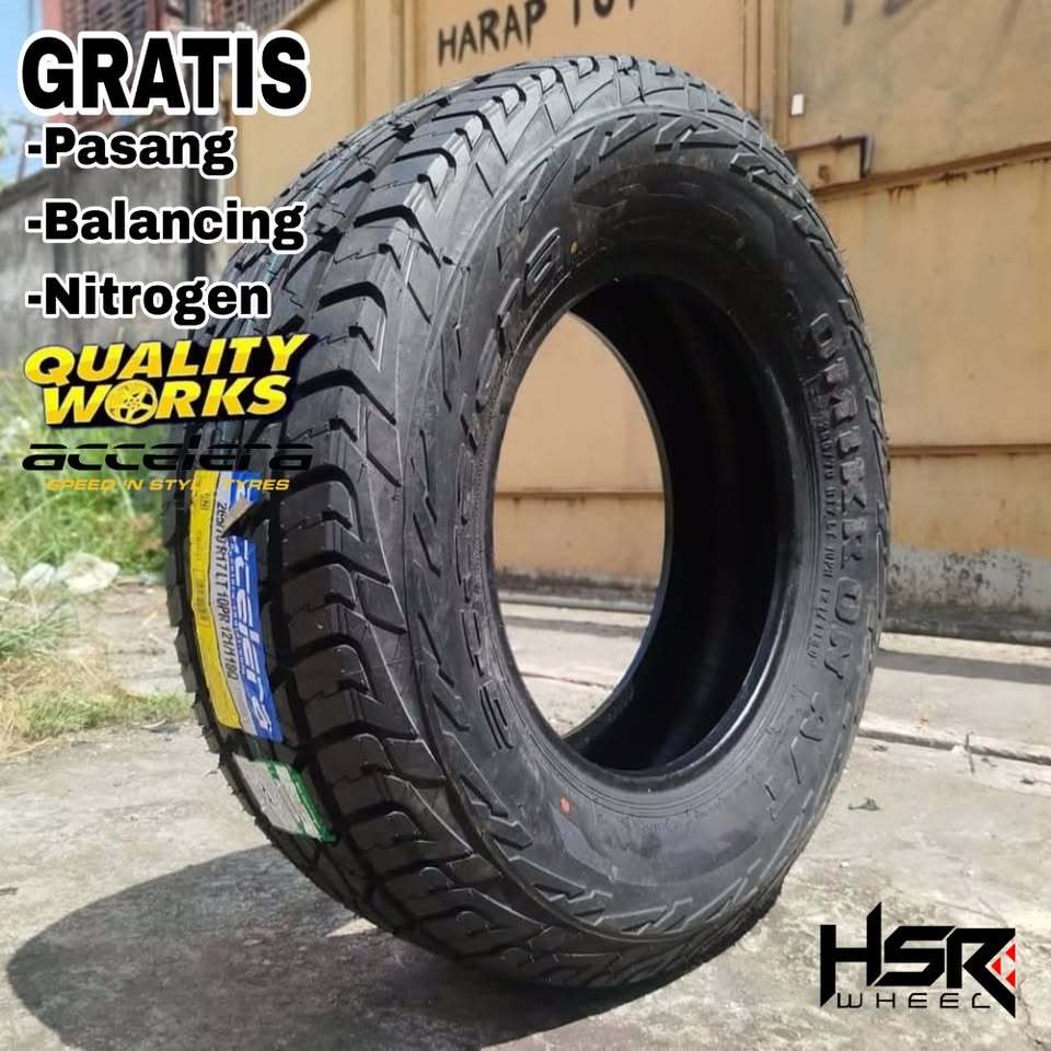 BAN MOBIL 285 70 R17 ACCELERA OMIKRON AT - BAN AT RING 17 UKURAN 285/70 R17