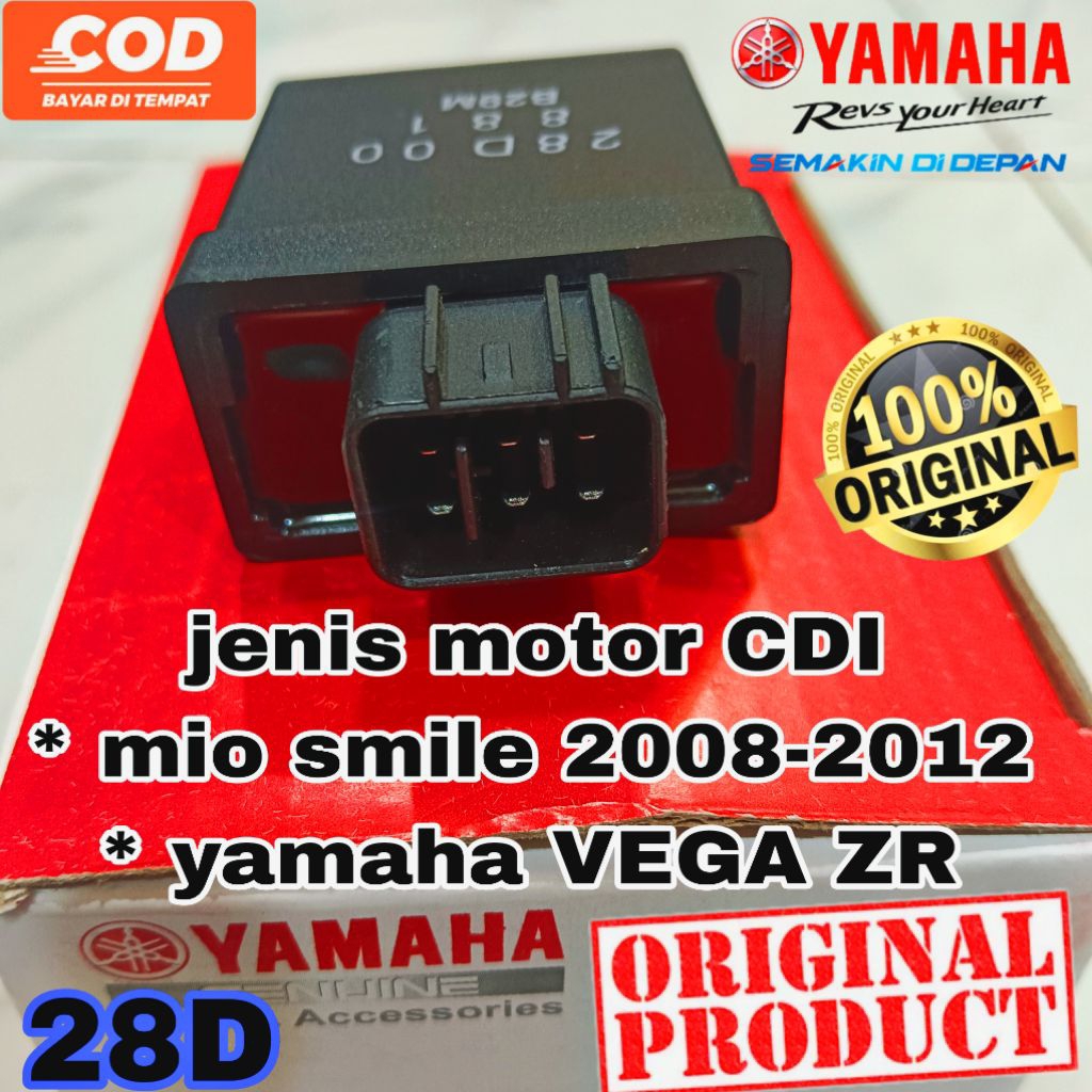 28D CDI  asli original cdi MIO NEW MIO SMILE PNP VEGA ZR  original mio new mio smile vega zr jupiter
