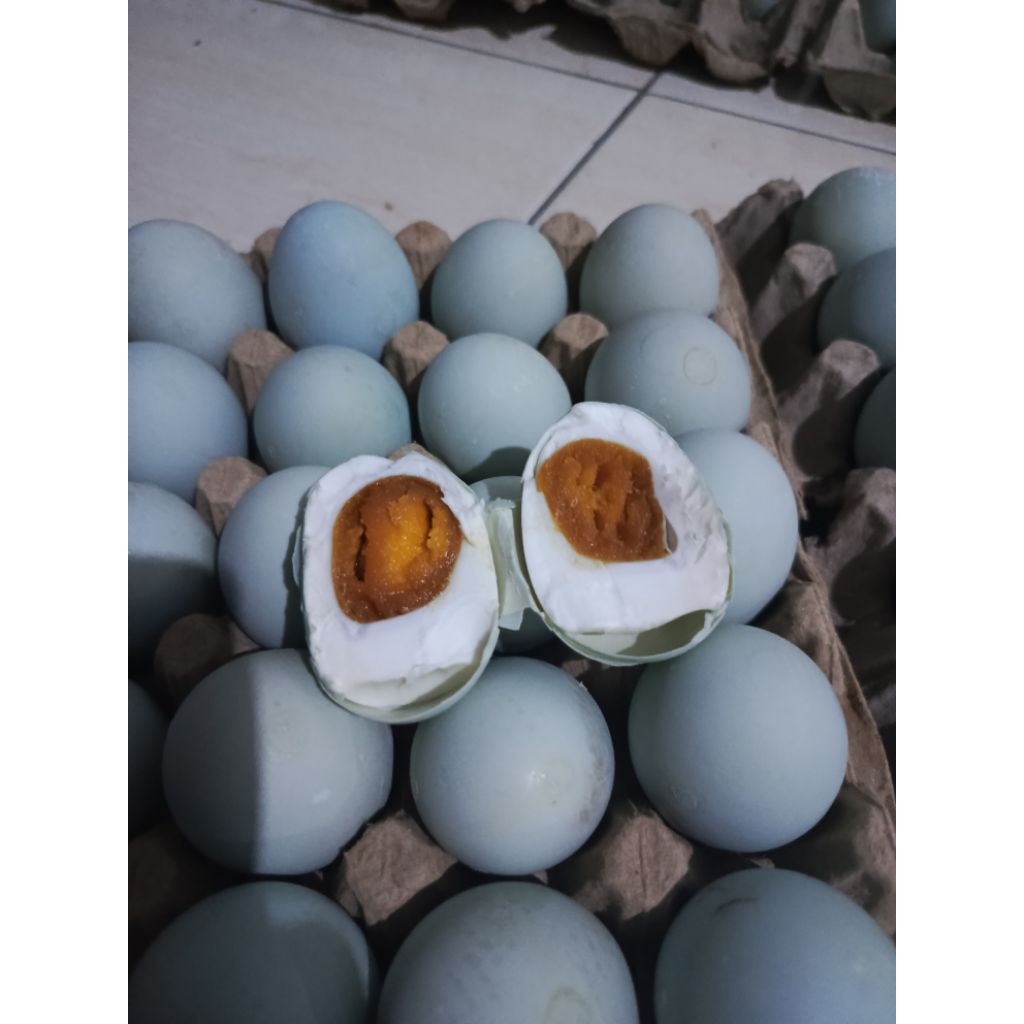 

telur asin khas Cilacap premiumm isi 10 butir siap santap