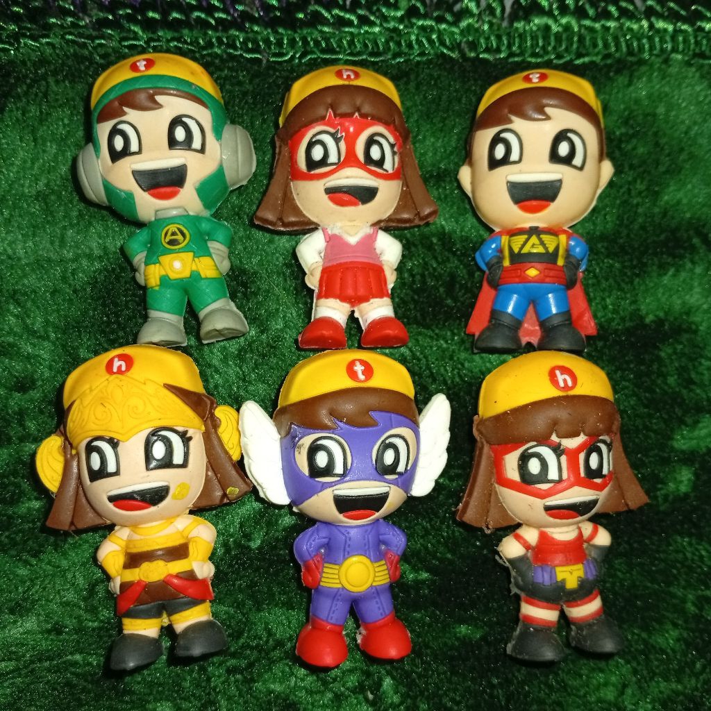 hokben toys patriot hiro bumi langit full set