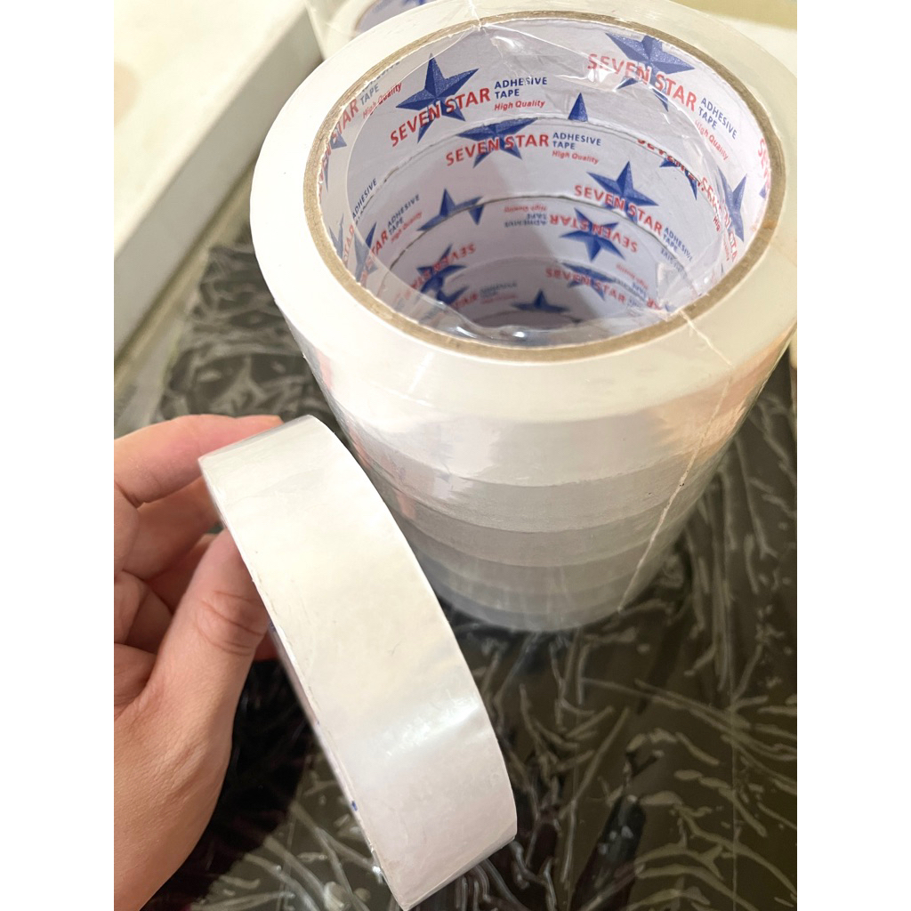 

Isolasi Bening 1” 24mm 90 yard ~ GALERI PLASTIK FROZEN FOOD