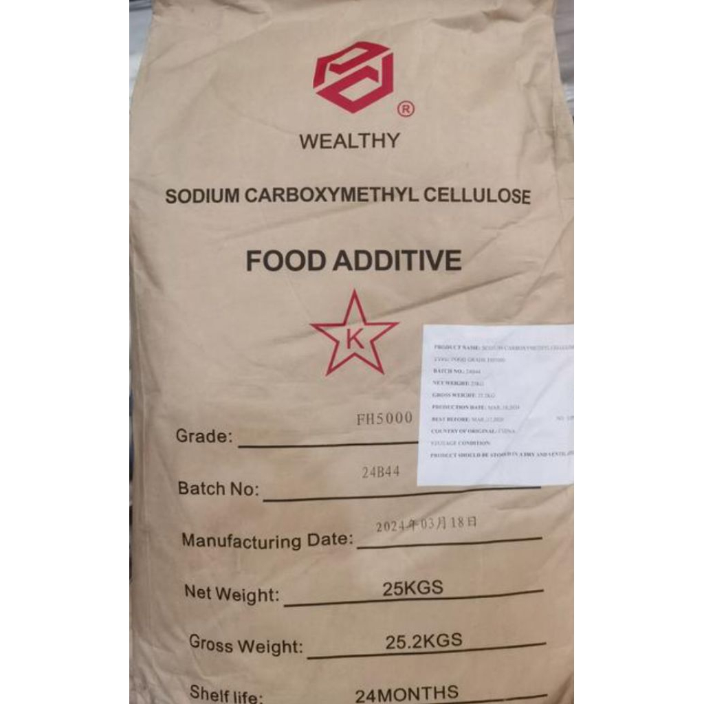CMC FH 5000 Food Grade 25 kg Ex. Wealthy