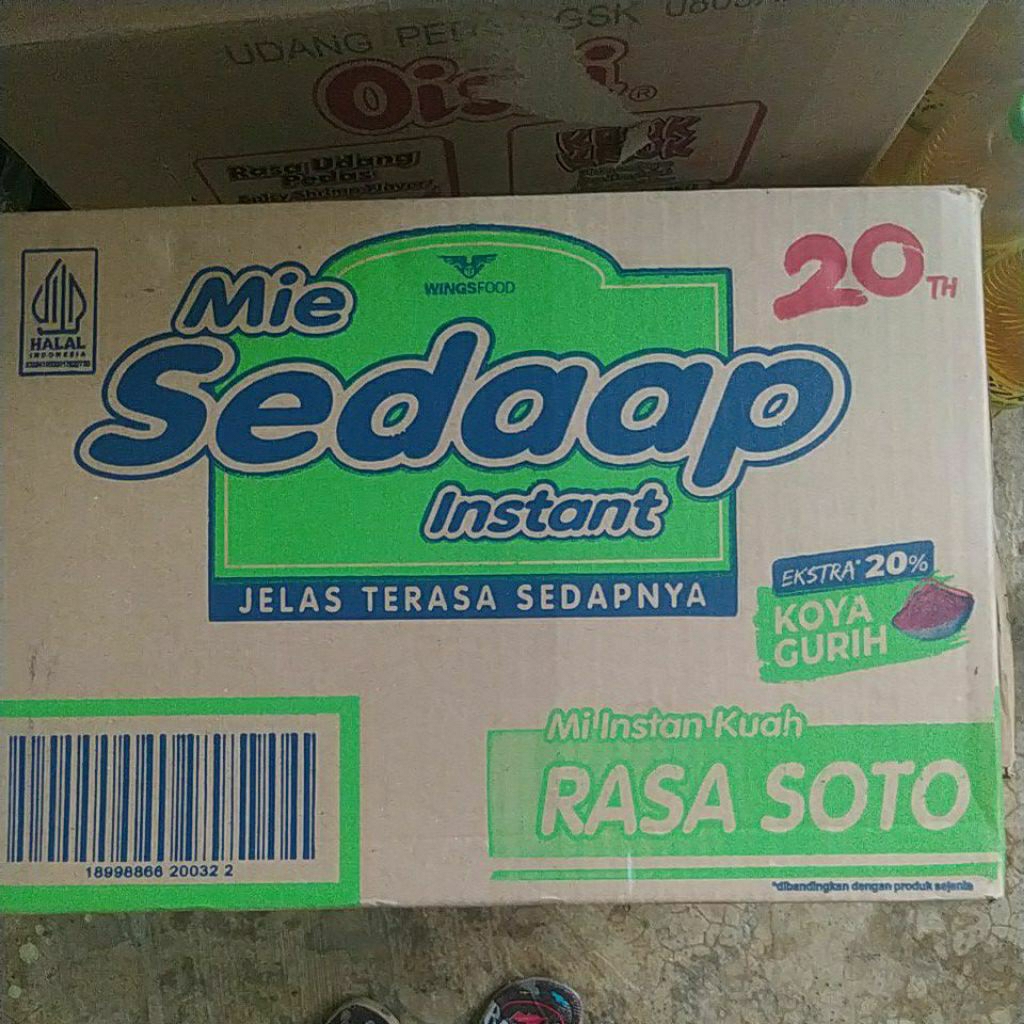 

mie sedaap soto isi 40 pcs