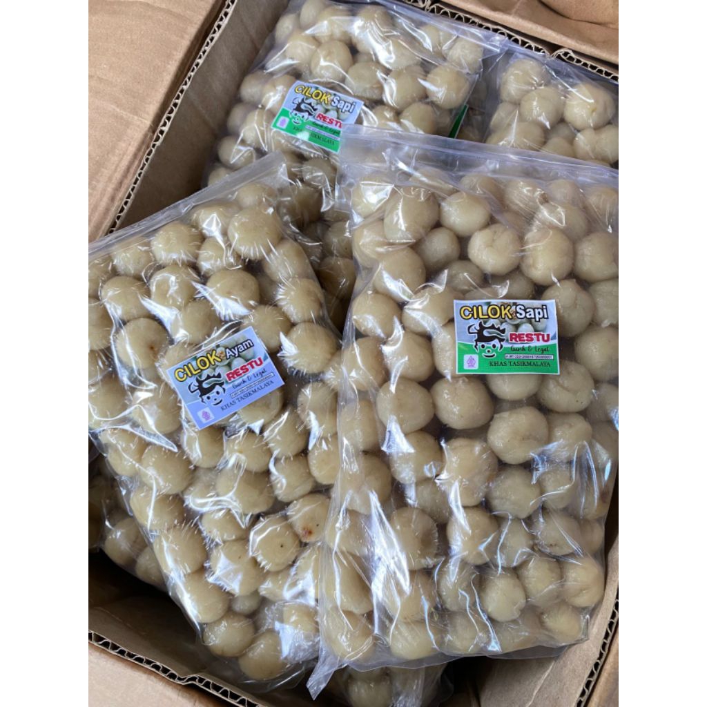 

1pack cilok restu homemade khas garut isi kurang lebih 100pcs