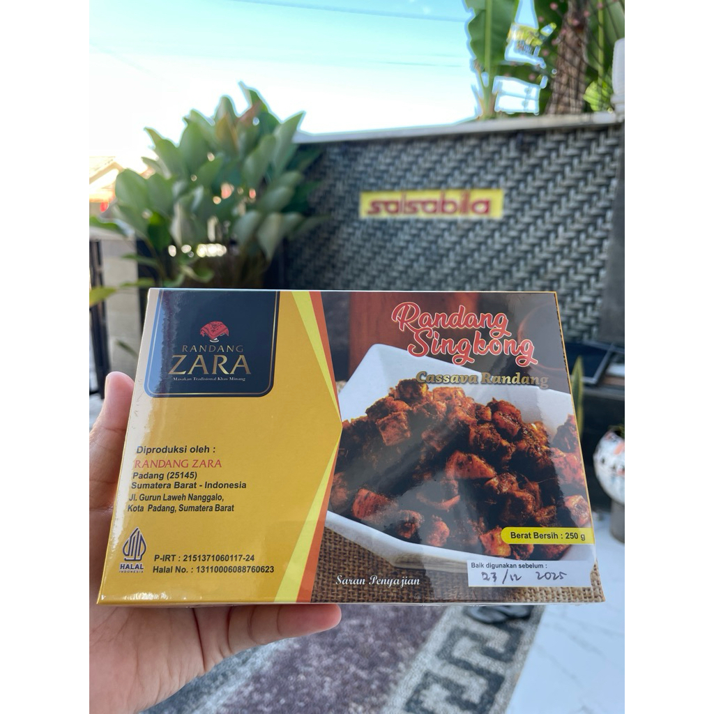 

Rendang Singkong Zara/ Randang Ubi / Randang Asli Padang / Randang Sumbar