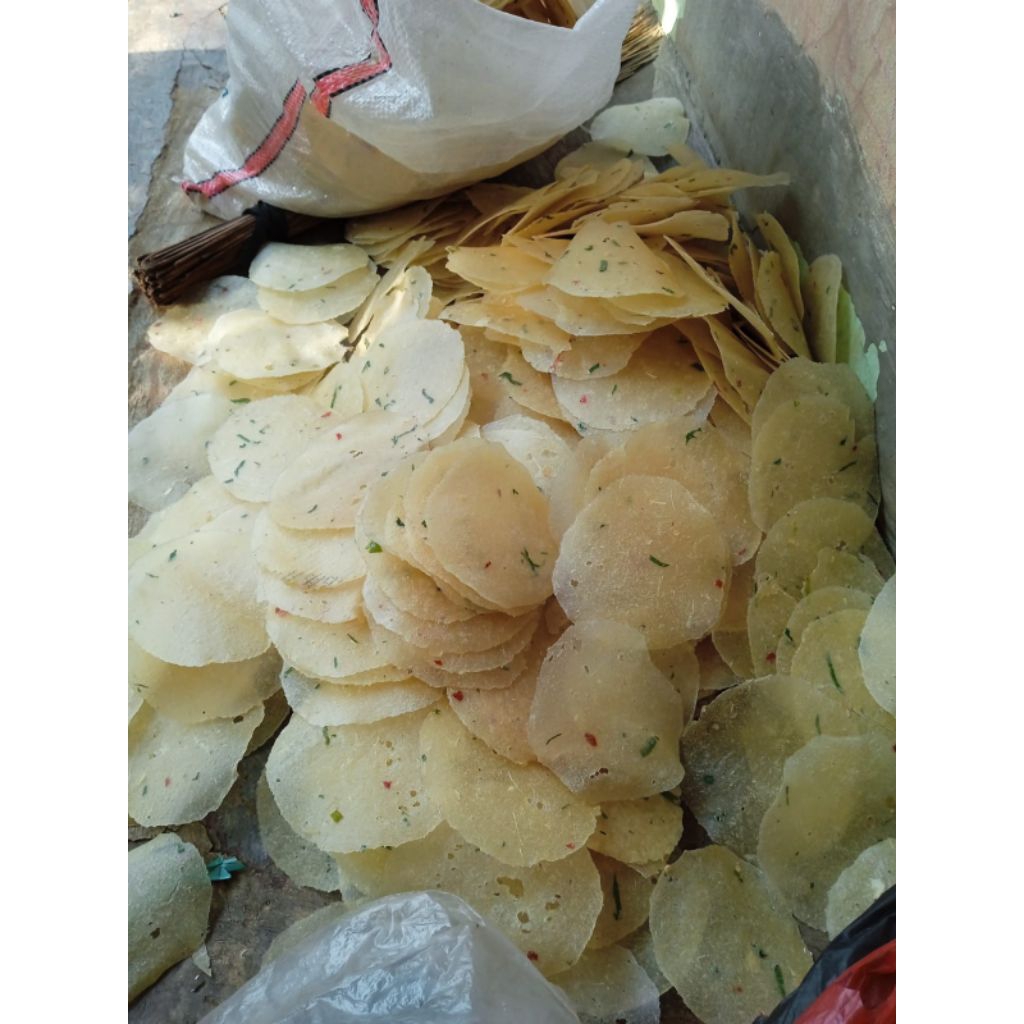 Mamam Ahahaa ( ) 500Gr Opak Singkong Mentah Enye Sukabumi Kicimpring