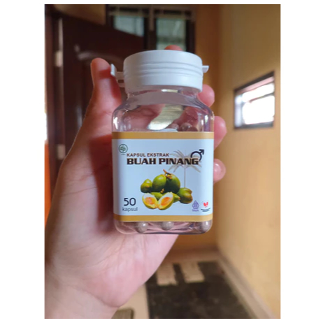 Kapsul Ekstrak Buah Pinang Original Isi 50 kapsul // kapsul ekstrak buah pinang 