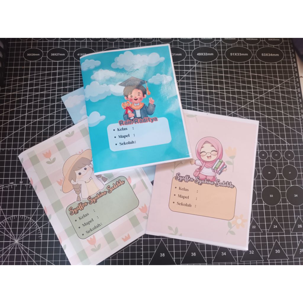 

BUKU TULIS CUSTOM | DESAIN BEBAS BUKU ANAK | NOTEBOOK