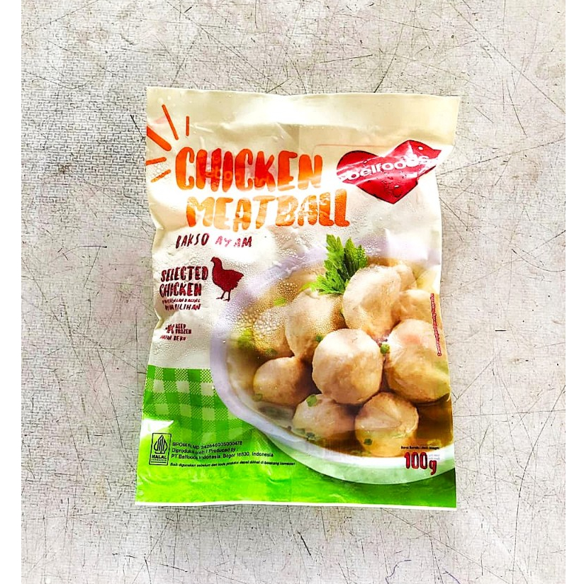 

Belfoods Baso ayam 100gr