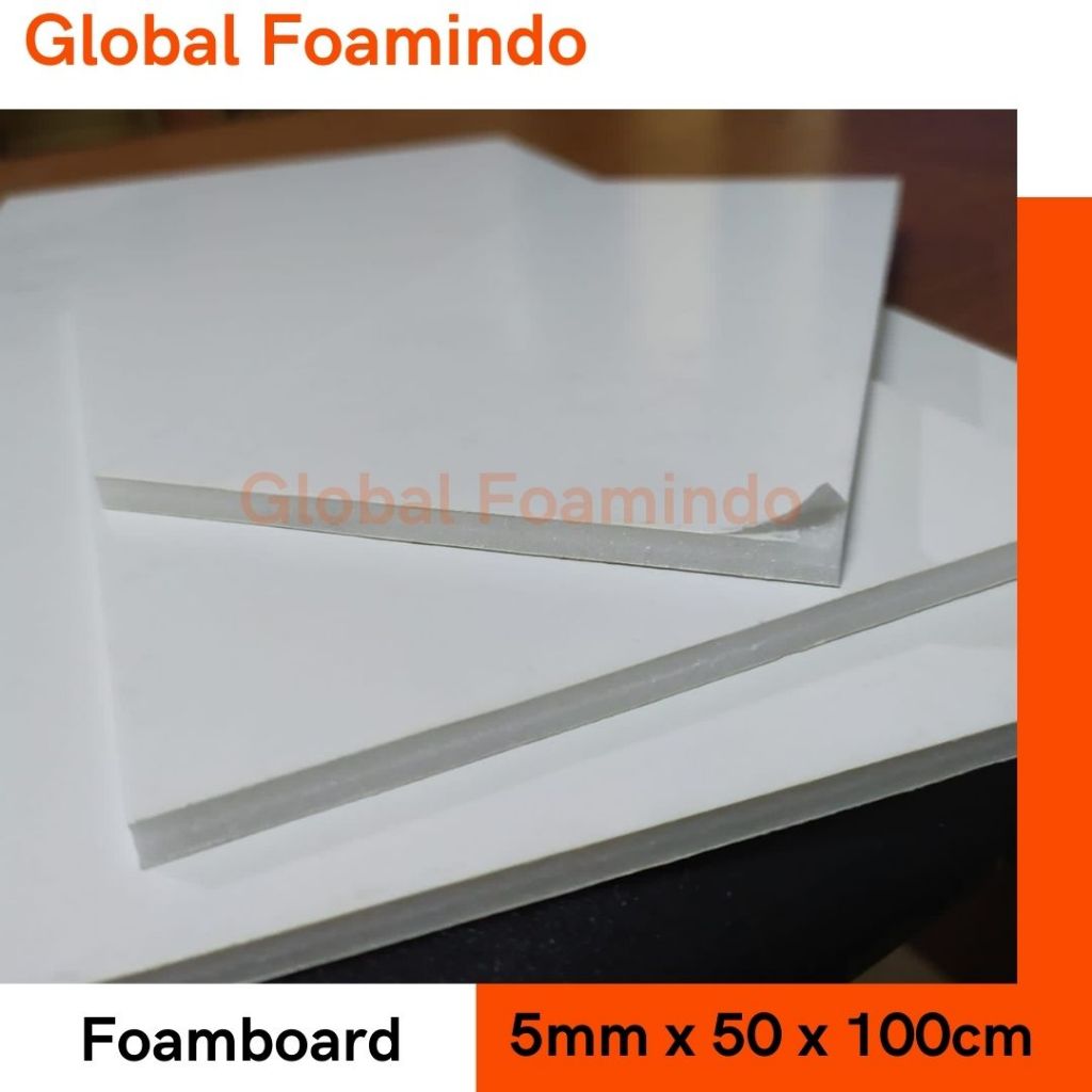 

Foamboard 5mm x 50 x 100cm