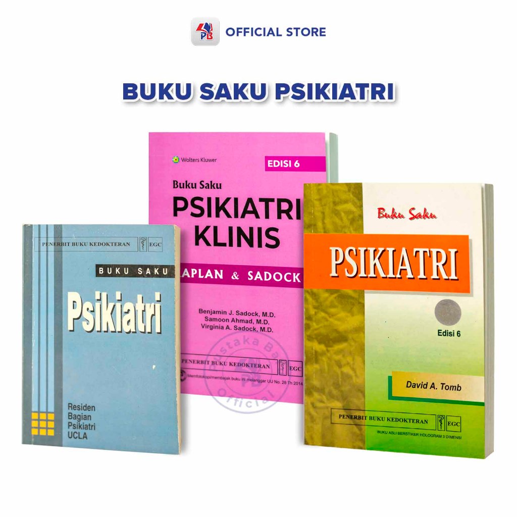 Buku Kedokteran / Buku Saku Psikiatri / Psikiatri Klinis Kaplan & Sadock / EGC