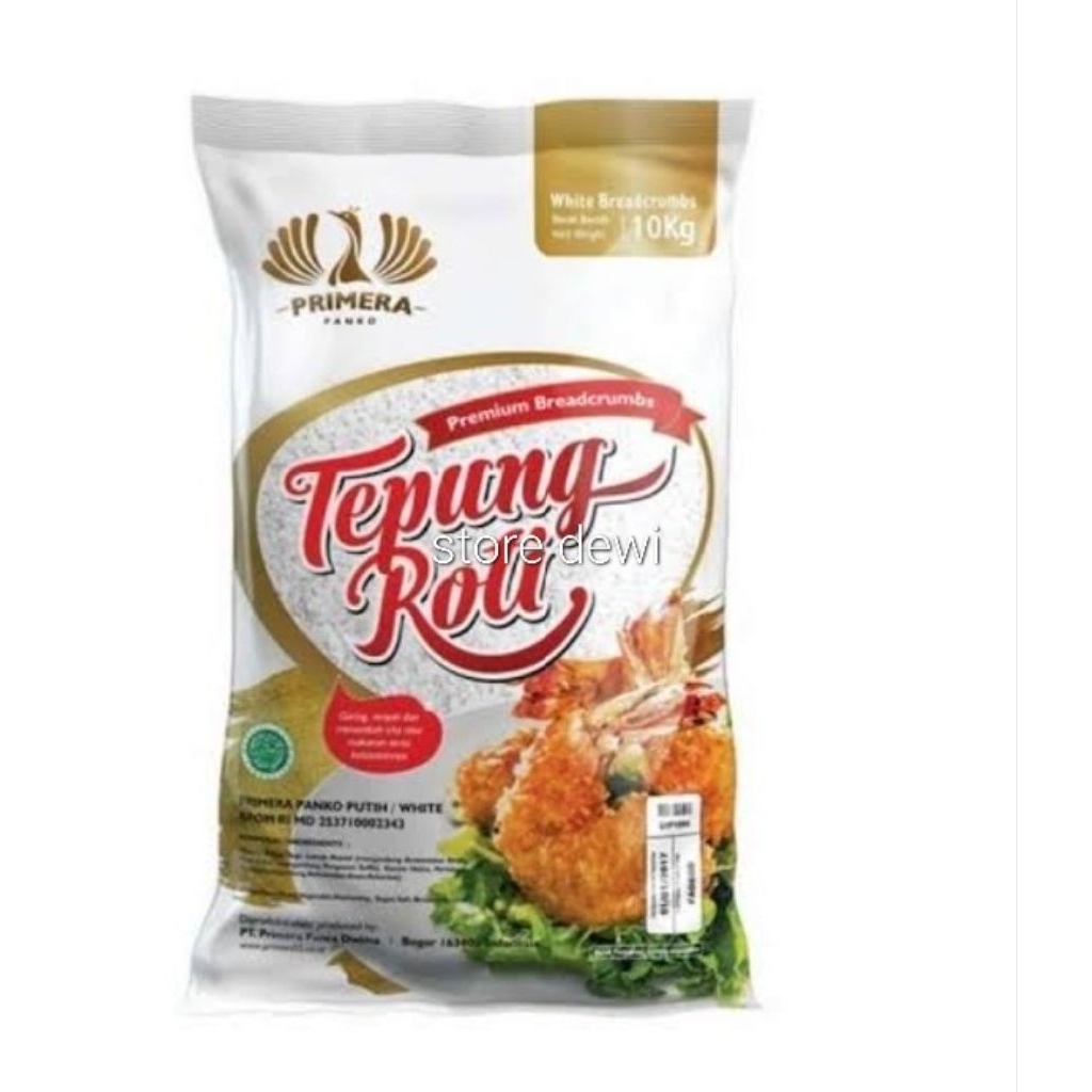 

Tepung Roti Primera panco Putih 10kg 1sak