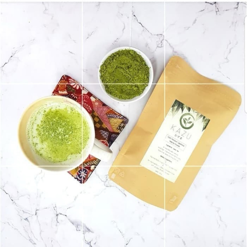 

KAZU Makko Matcha Premium Jepang 100gr – Bubuk Matcha Powder Asli Japanese Green Tea