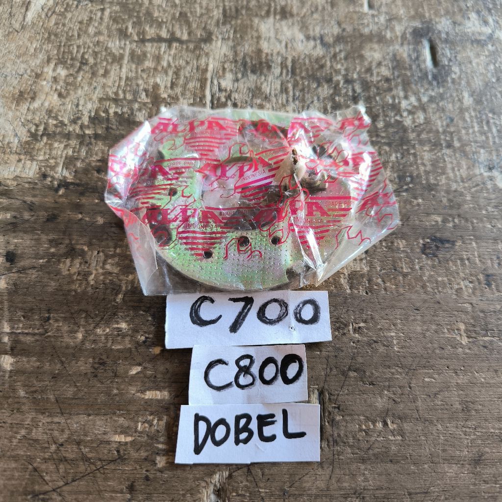 Piringan Platina Honda C700 C800 Double Starter Original Alfa