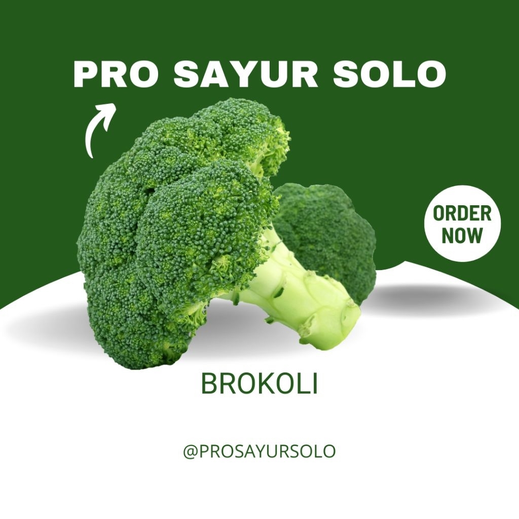 

Brokoli segar 200gr & 500gr