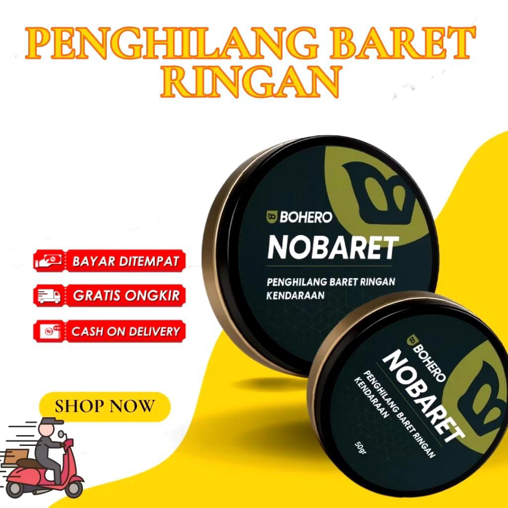 BOHERO NOBARET PENGHILANG BARET RINGAN KENDARAAN MOBIL MOTOR / PENGKILAP BODY CAT MOBIL MOTOR / PENG