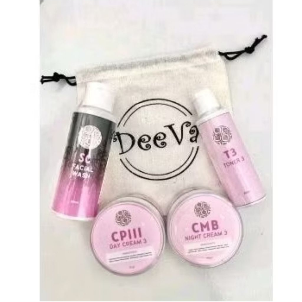 DEEVA SKINCARE TAHAP 3 (Paket) / Deeva Skincare