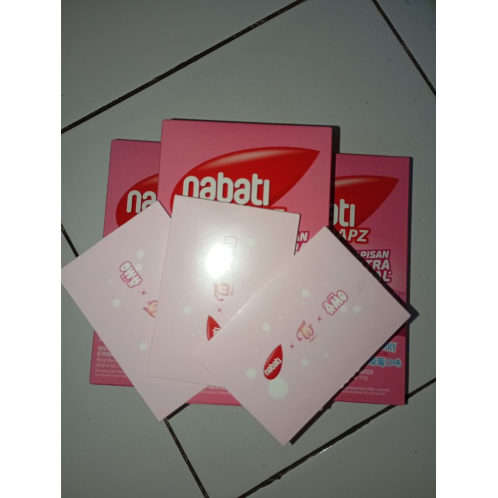 

nabati x twice free photocard official twice
