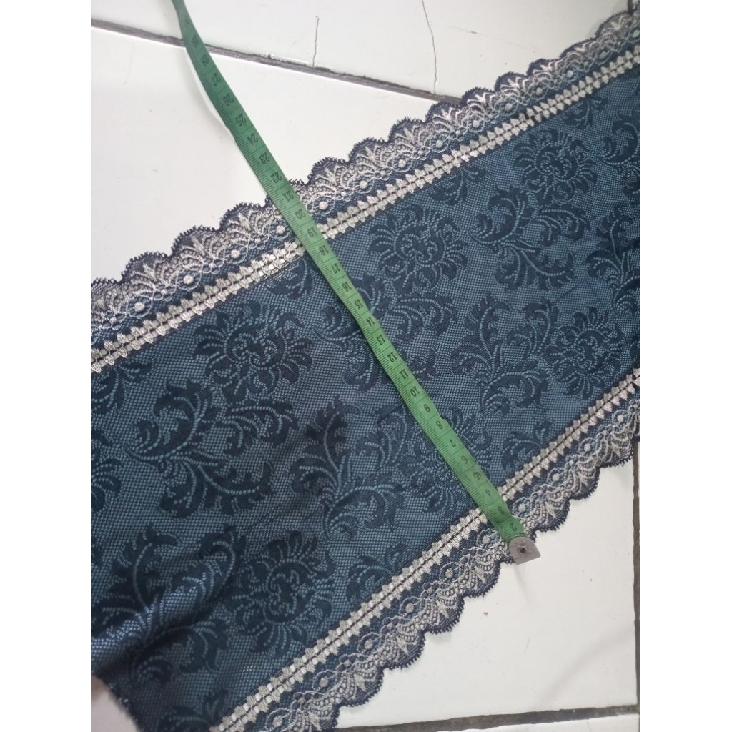 renda strecth/karet warna kombinasi meteran