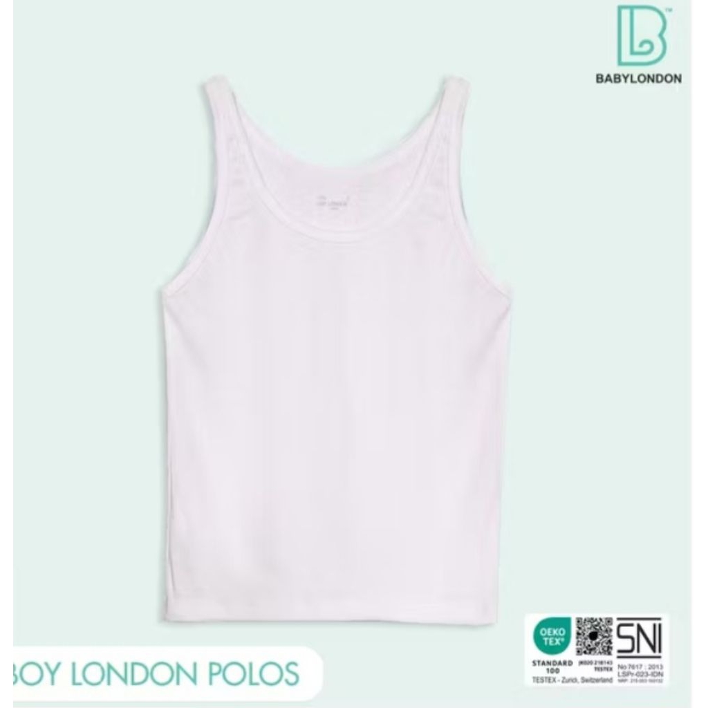 Baby London Singlet Polos/Salur/Renda