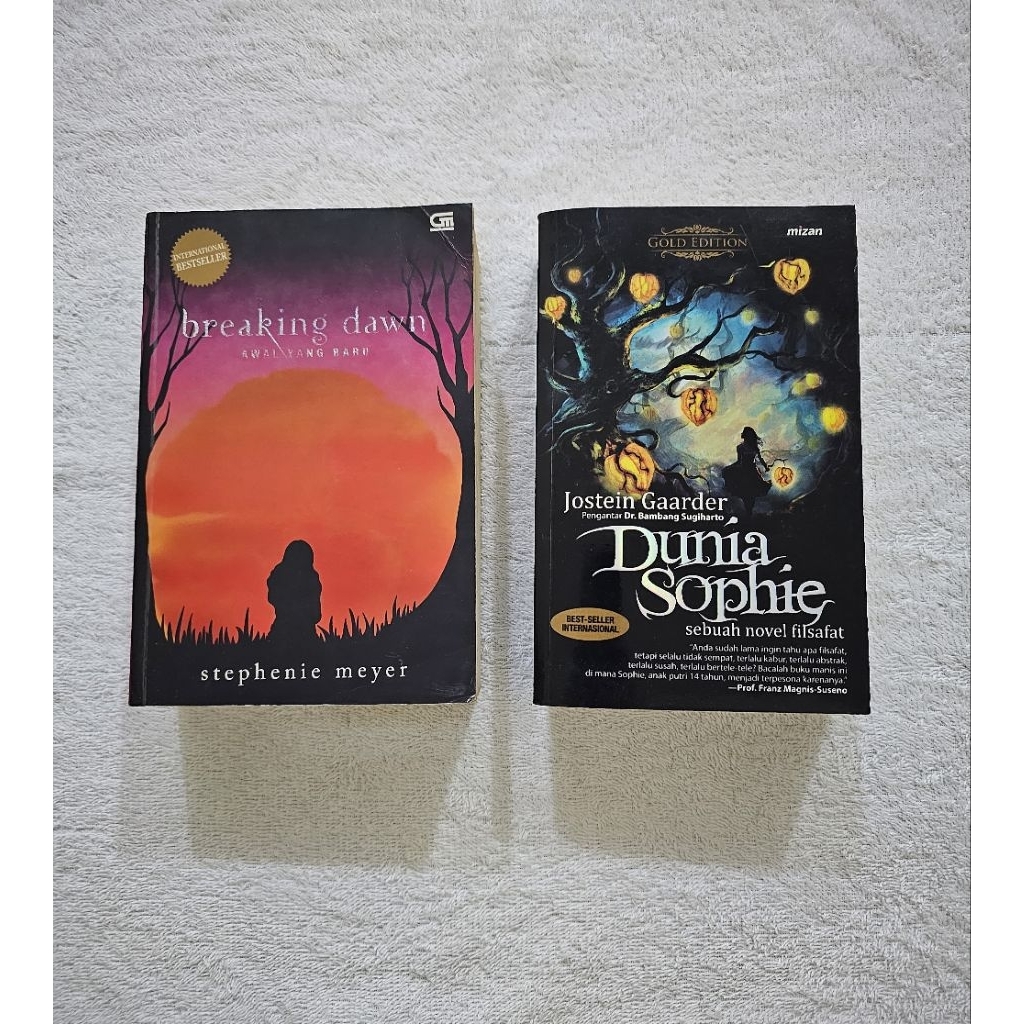 Preloved Novel Breaking Dawn & Dunia Sophie