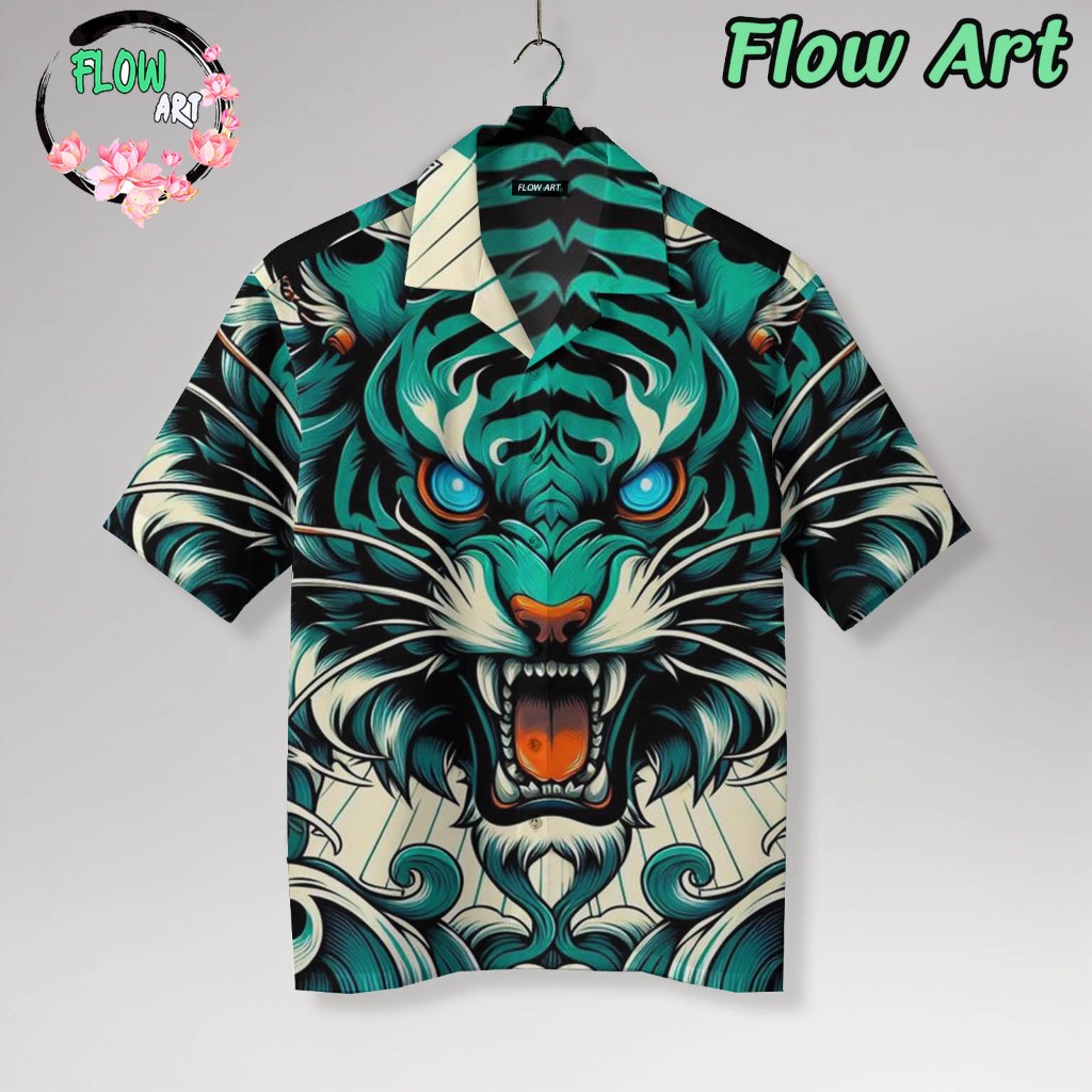 SUN GO Kemeja Pria Luffy One Piece - Baju Anime Jepang Lengan Pendek Distro Premium | SG50