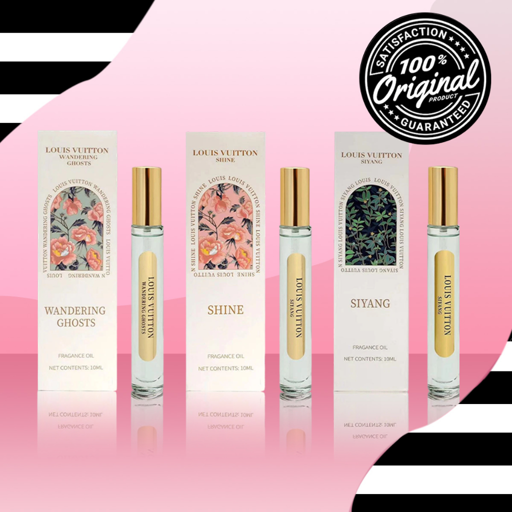 【100% Original】Louis Vuitton SHINE Eau De Parfum EDP 10ML Unisex Parfum Wewangian Yang Tahan Lama 24