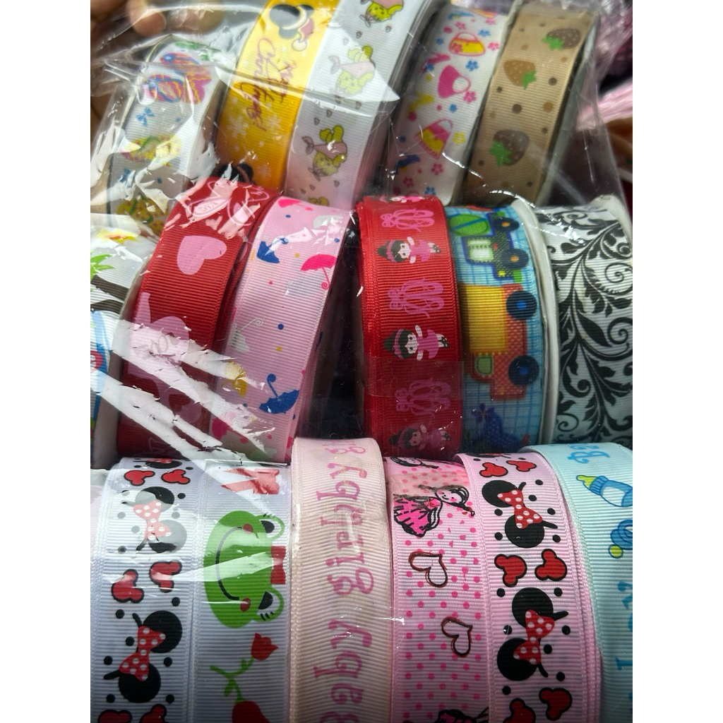 

PITA MOTIF / PITA GROSSGRAIN / PITA KARAKTER / PITA KAIN MOTIF MERRY CHRISTMAS / MICKEY / KERROPPI / DISNEY