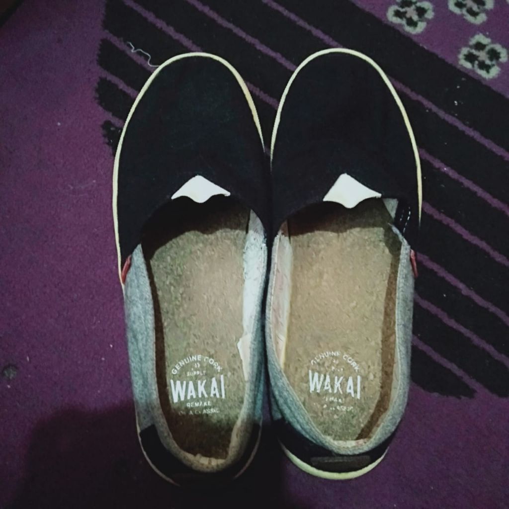 Sepatu Wakai Slip On Original