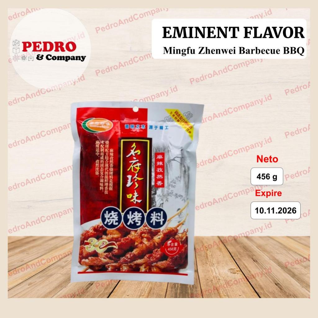 

Mingfu Zhenwei Barbecue BBQ Seasoning 456 gram bumbu BBQ Chinese